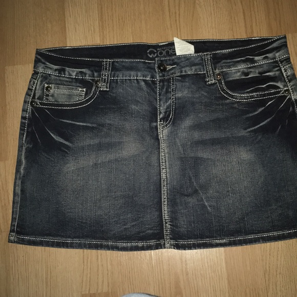 Jean skirt size 14 - Picture 2 of 3